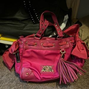 Hot pink juicy couture purse from dillards